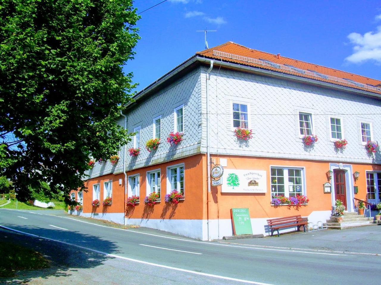 Landgasthof "Zur Linde" Dreba Exterior foto